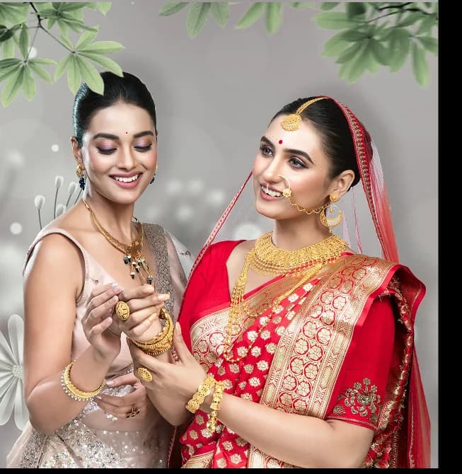 Royal Indian Gold Necklace