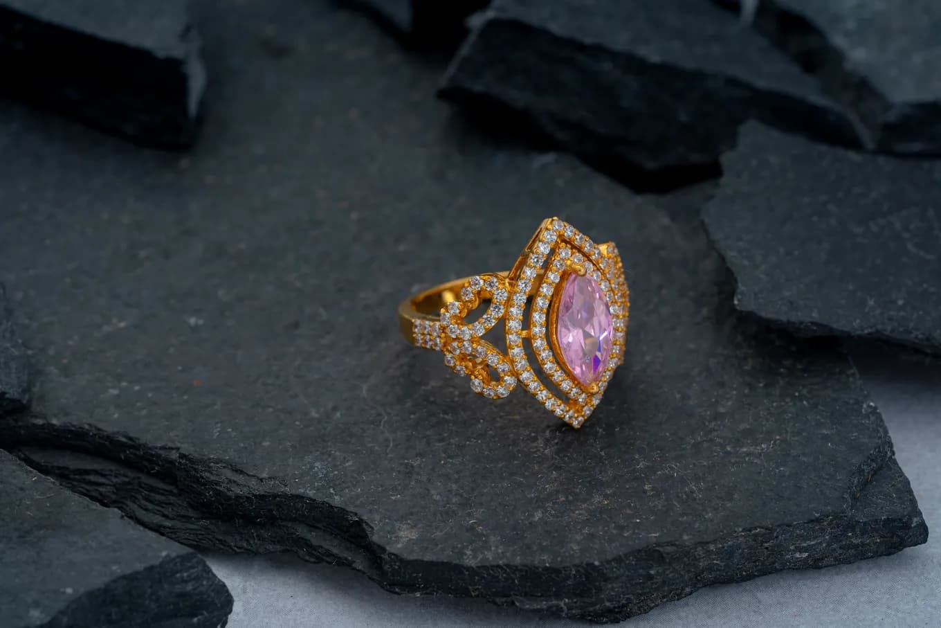 Shell Pink Ring