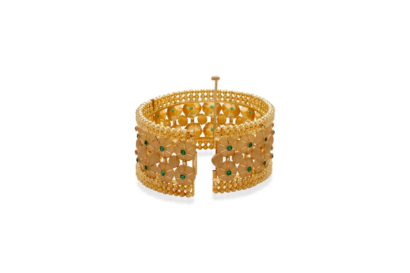 Swarna udyan chur – handcrafted gold Bangles & Bracelets (alternate view)