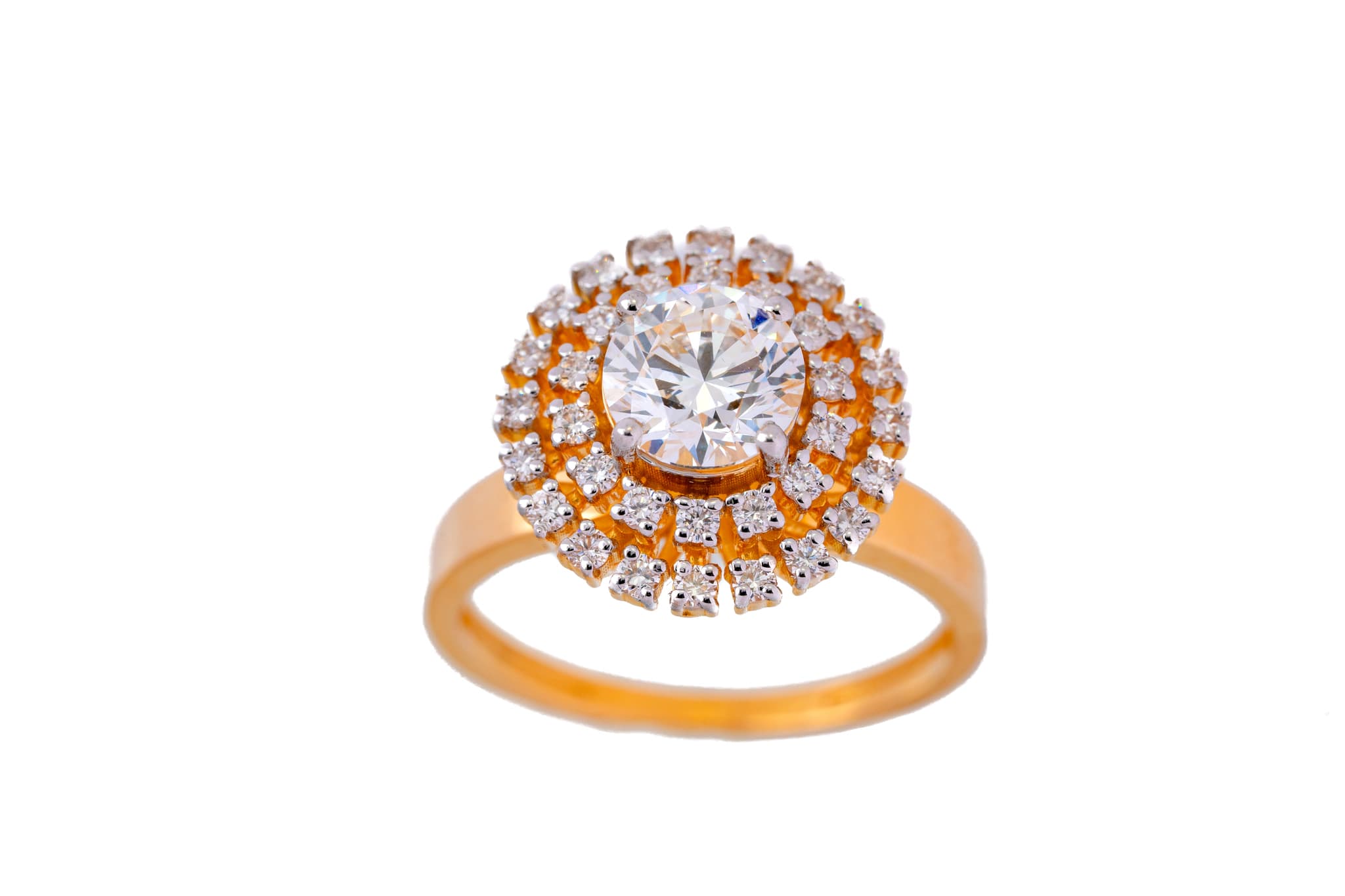 DIAMOND FLORAL DELIGHT (18K WITH LAB GROWN DIAMONDS)