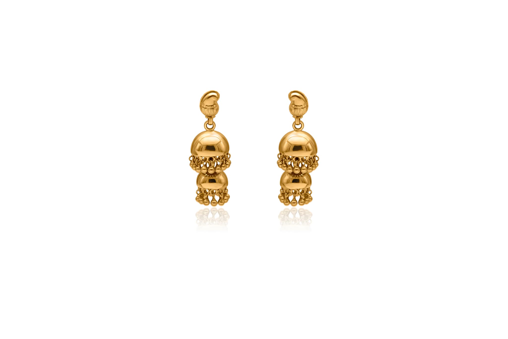 Sonar jhumur jhumka – handcrafted gold EARRINGS