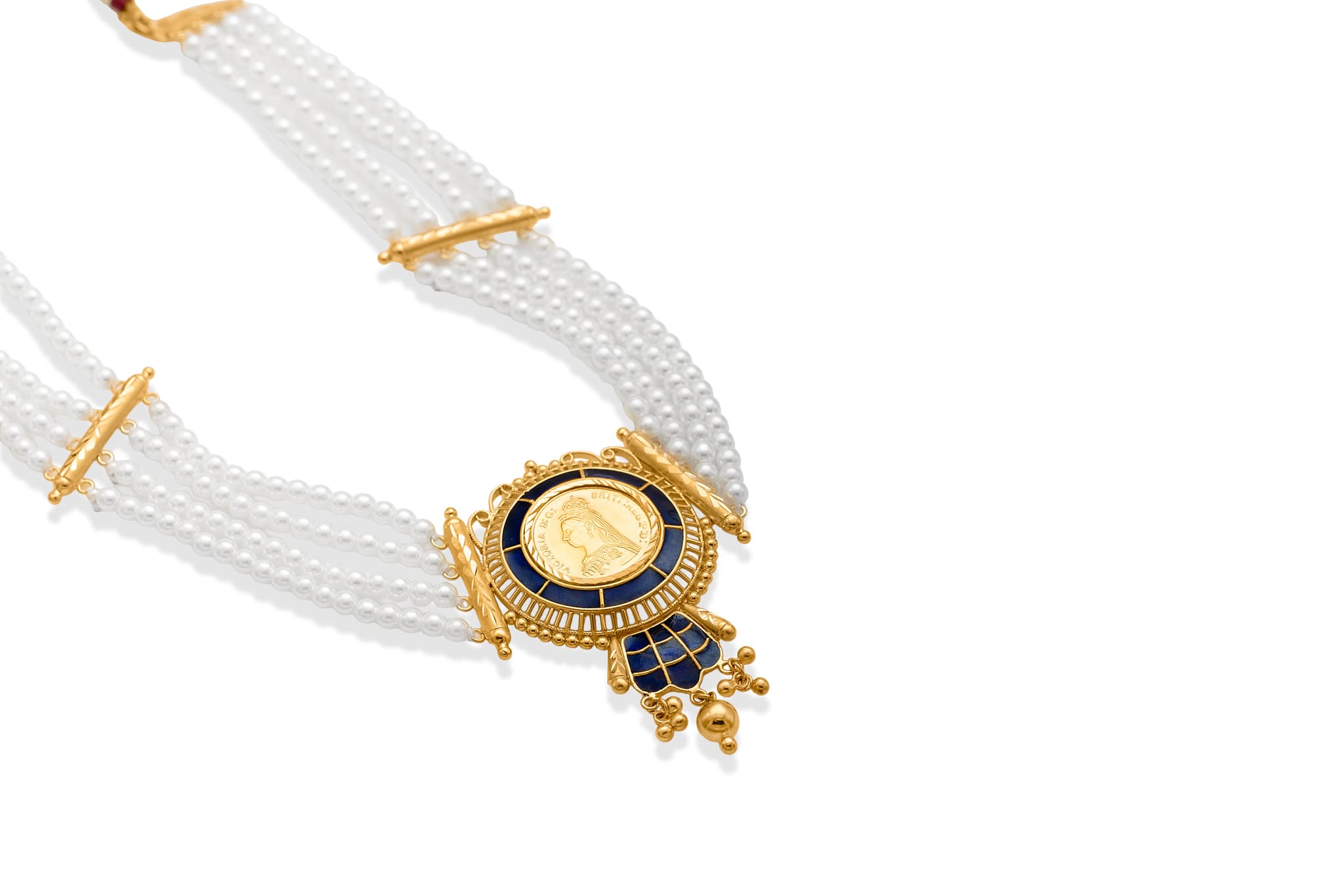 Guinea necklace set – handcrafted gold NECKLACE SETS