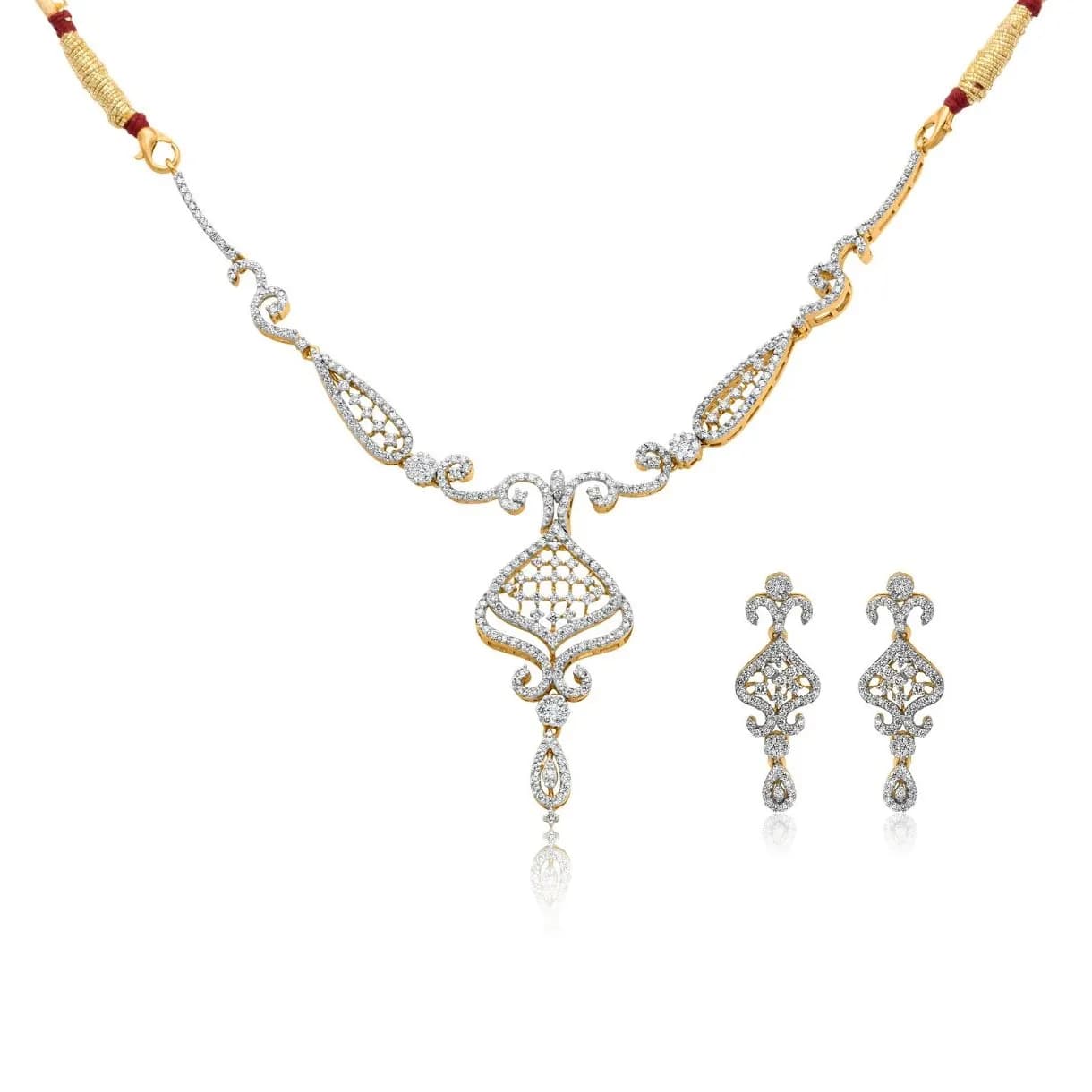 ETERNAL GRACE DIAMOND SET (14K WITH NATURAL DIAMONDS)