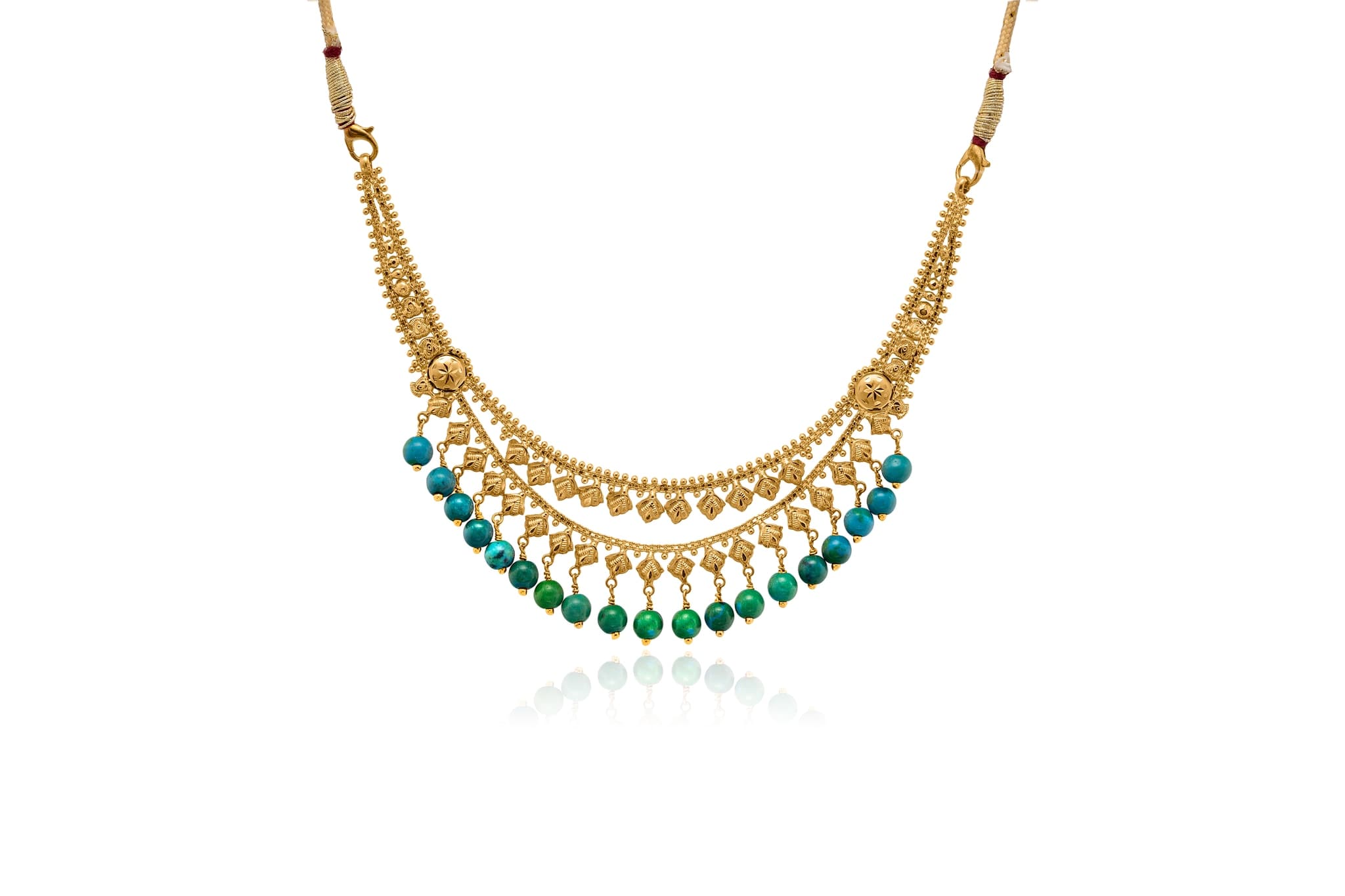 ROYAL INDIAN GOLD NECKLACE