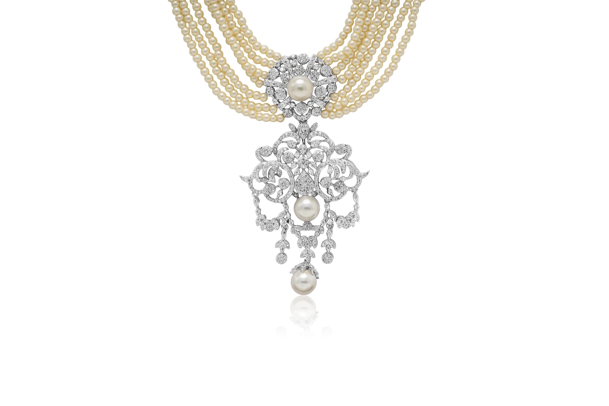 STERLING RADIANCE SILVER NECKLACE SET