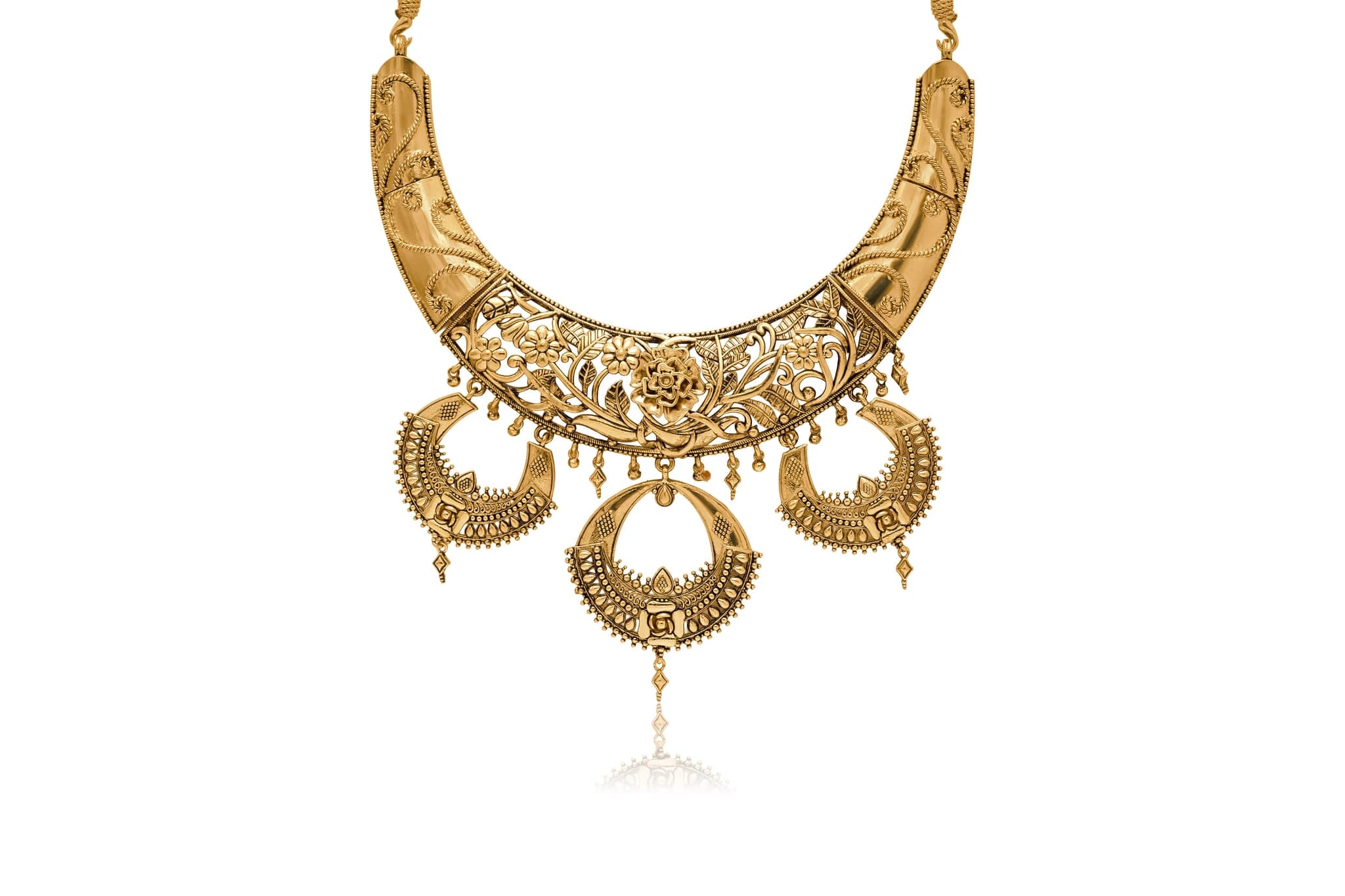 Golap kanthi gold necklace – handcrafted gold Necklaces