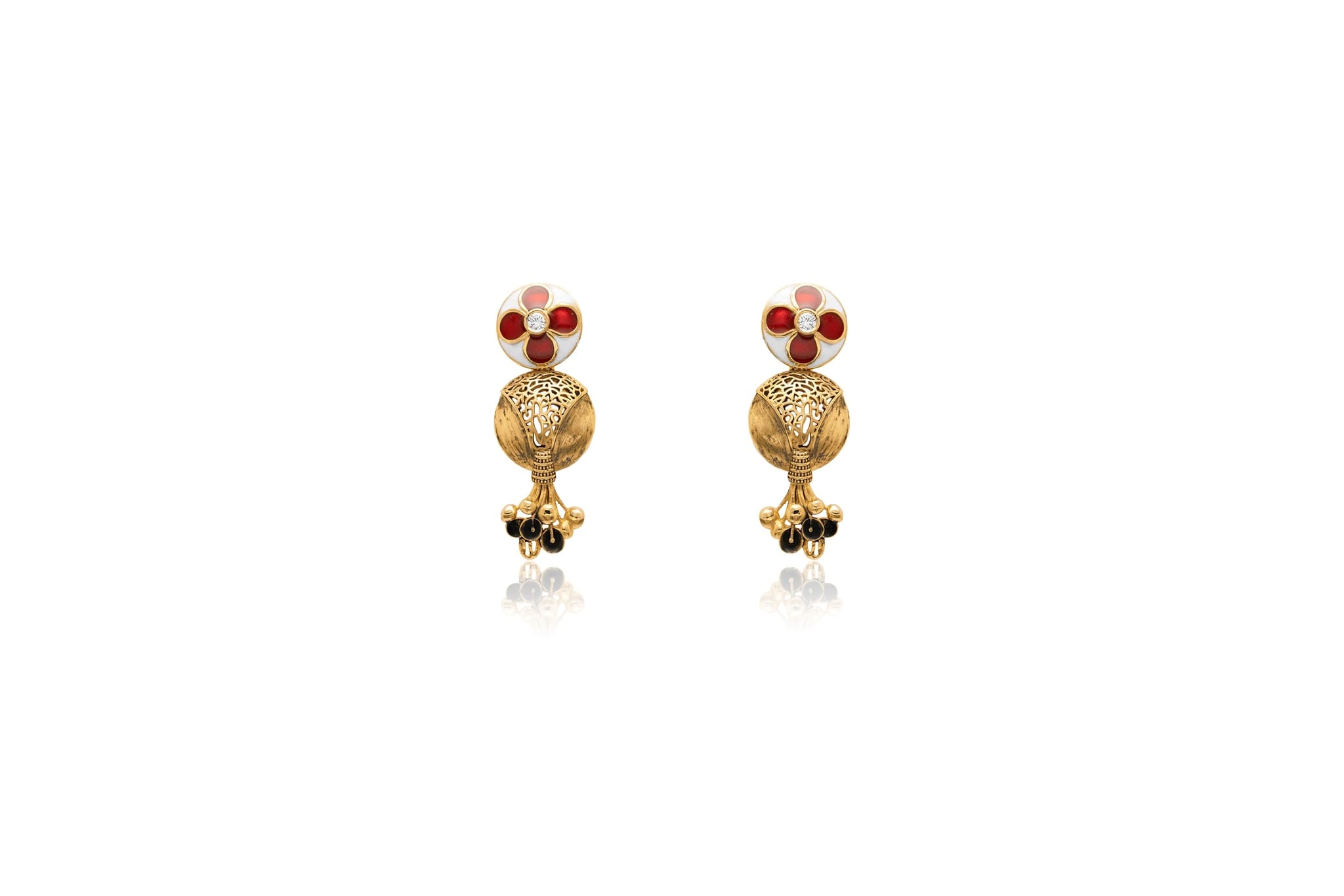 ARTISAN'S BLOOM GOLD NECKLACE SET
