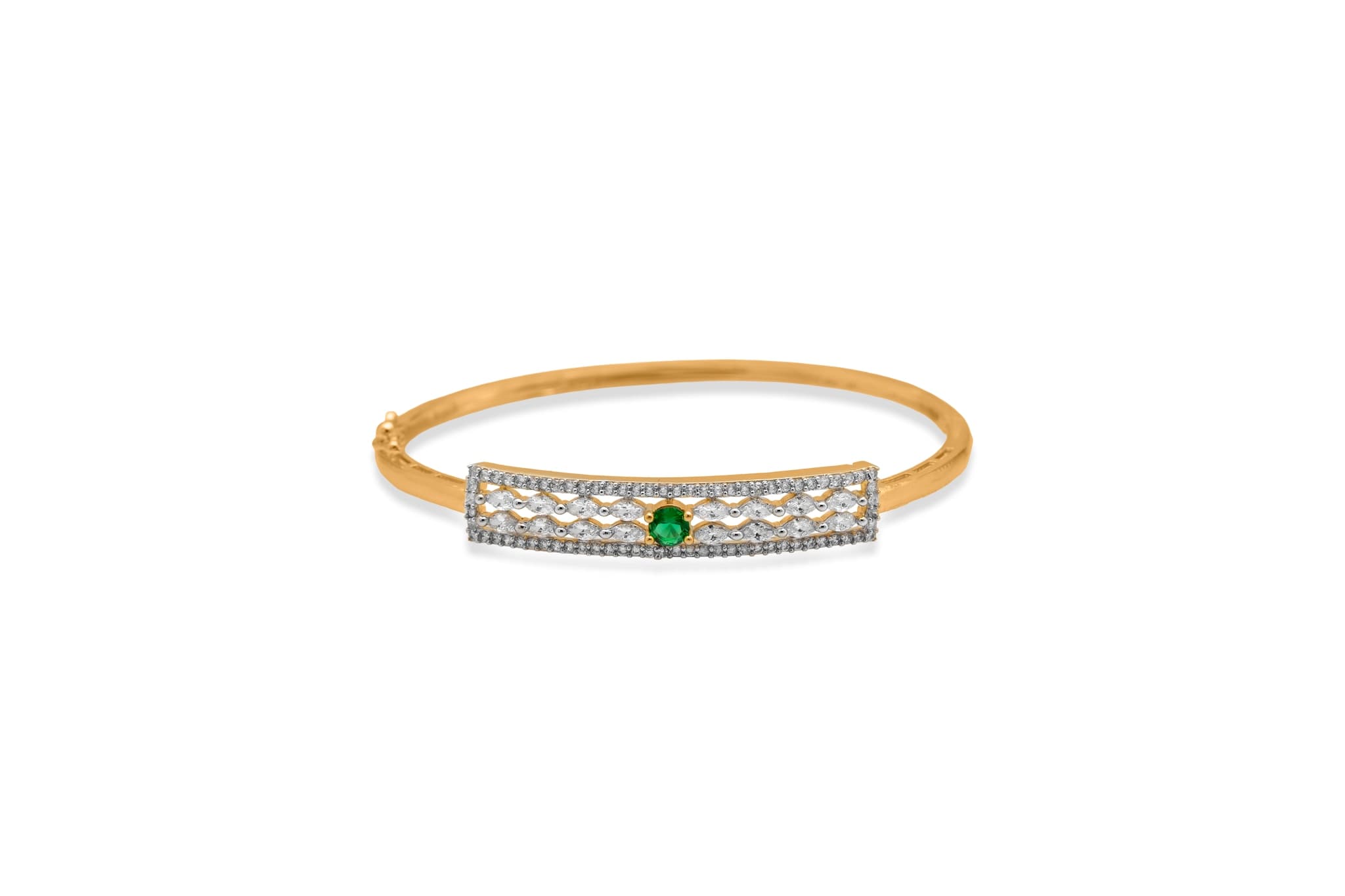 Enchanted diamond bangle (18k with natural diamonds) – handcrafted gold Bangles & Bracelets