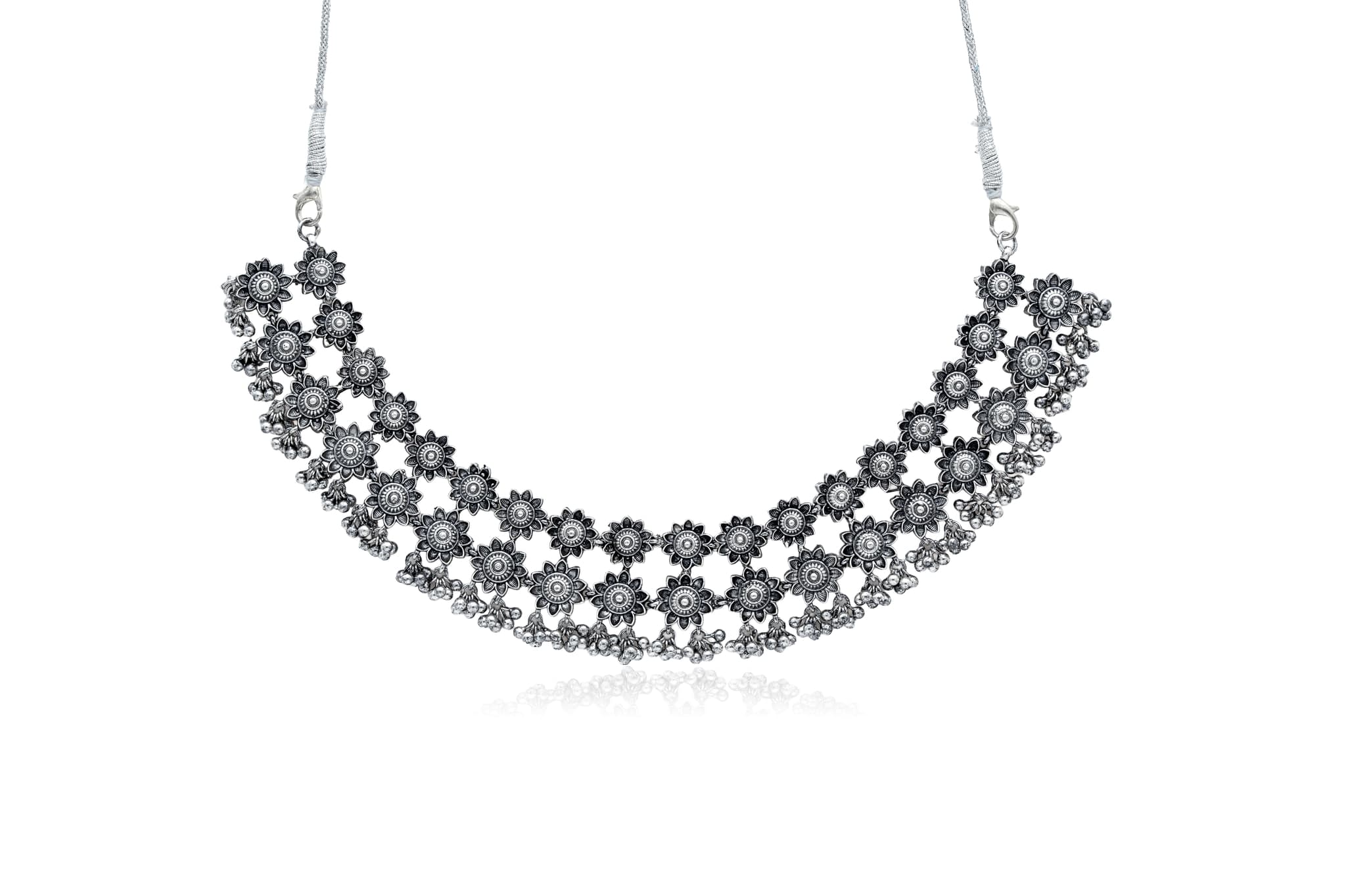 Heritage silver  necklace – handcrafted silver Necklaces
