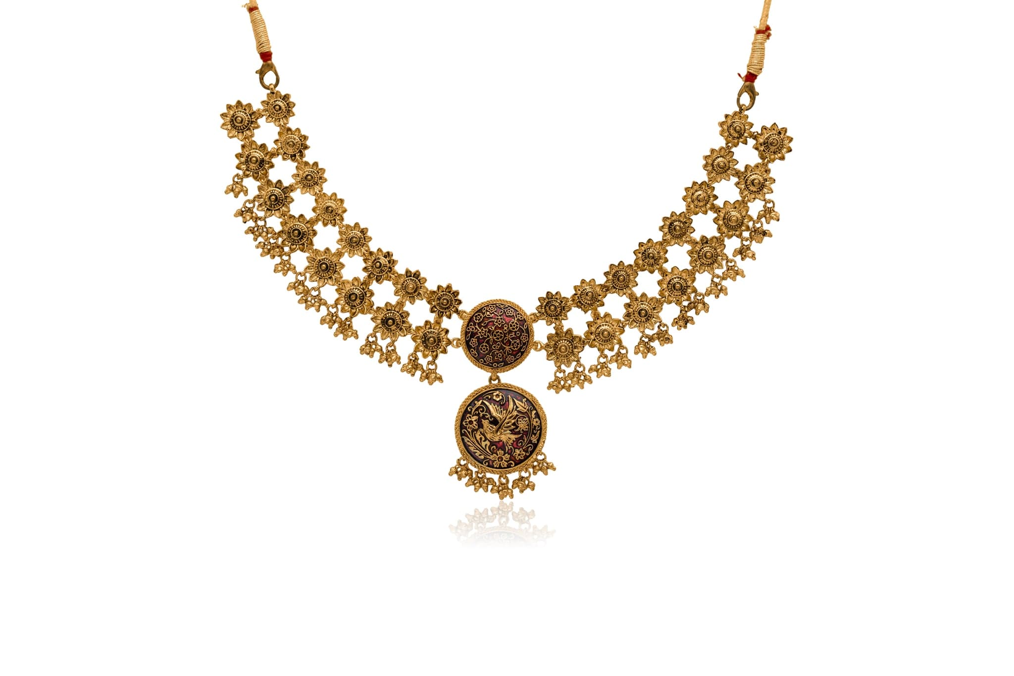 Gorgeous orchard gold necklace – handcrafted gold Necklaces