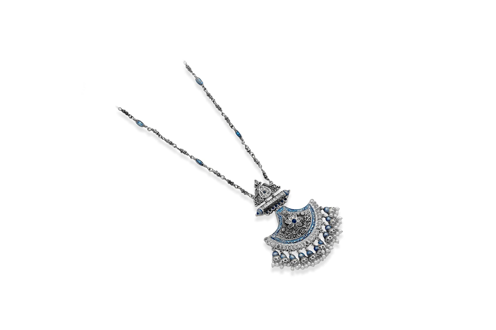 SHAHI NOOR SILVER NECKLACE