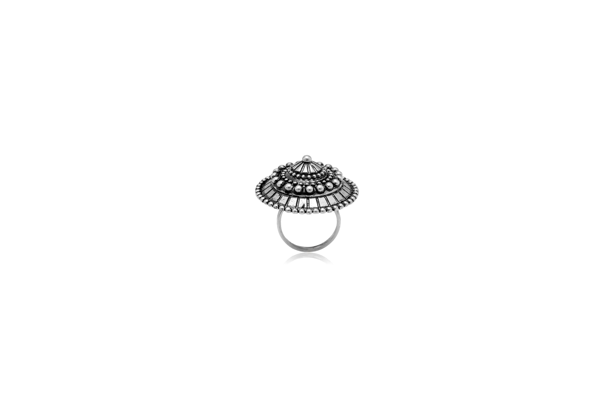 Nomad soul silver ring – handcrafted silver RINGS (alternate view)