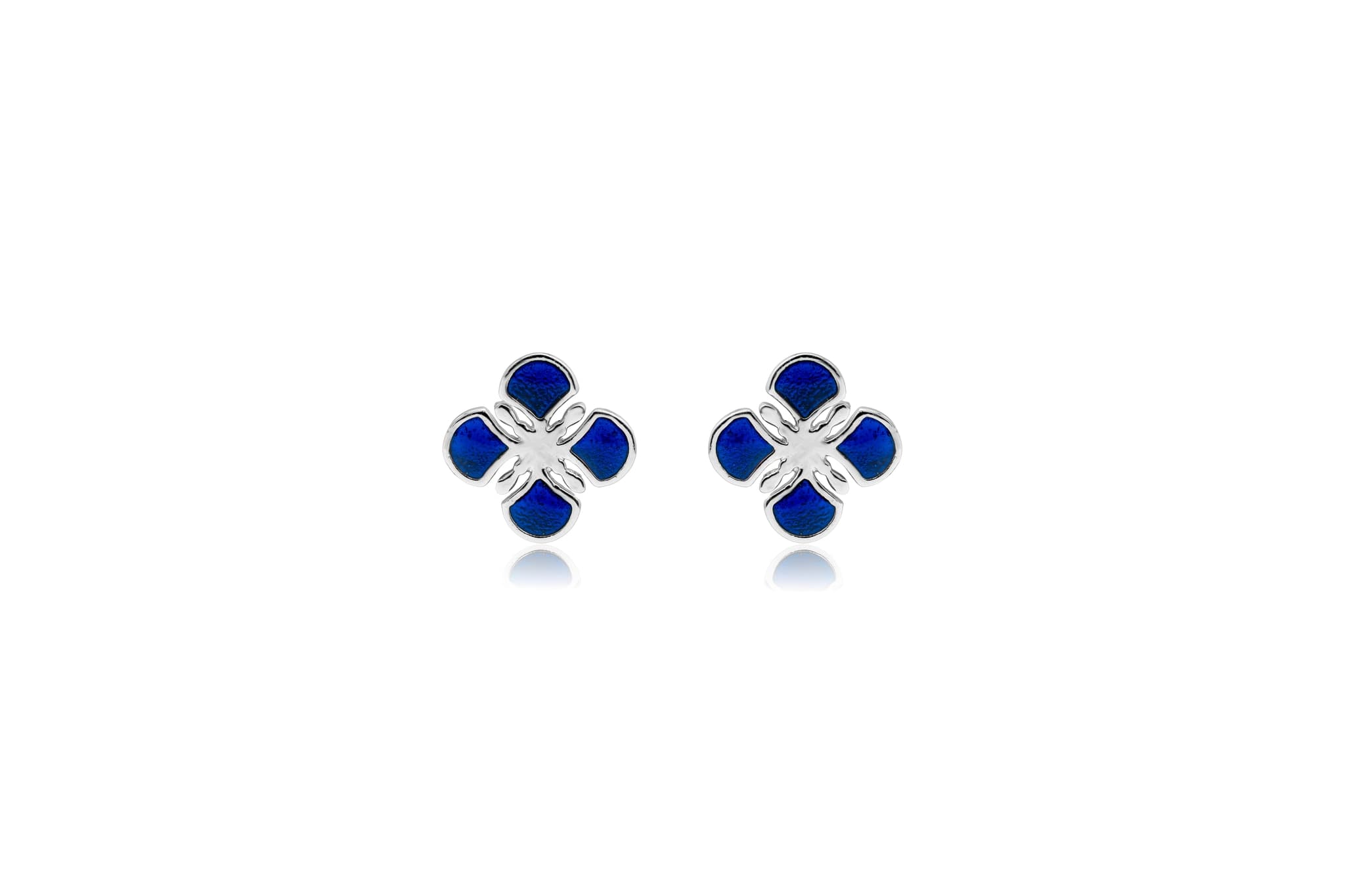 Midnight ivy silver pendant set – handcrafted silver Pendant Sets (alternate view)