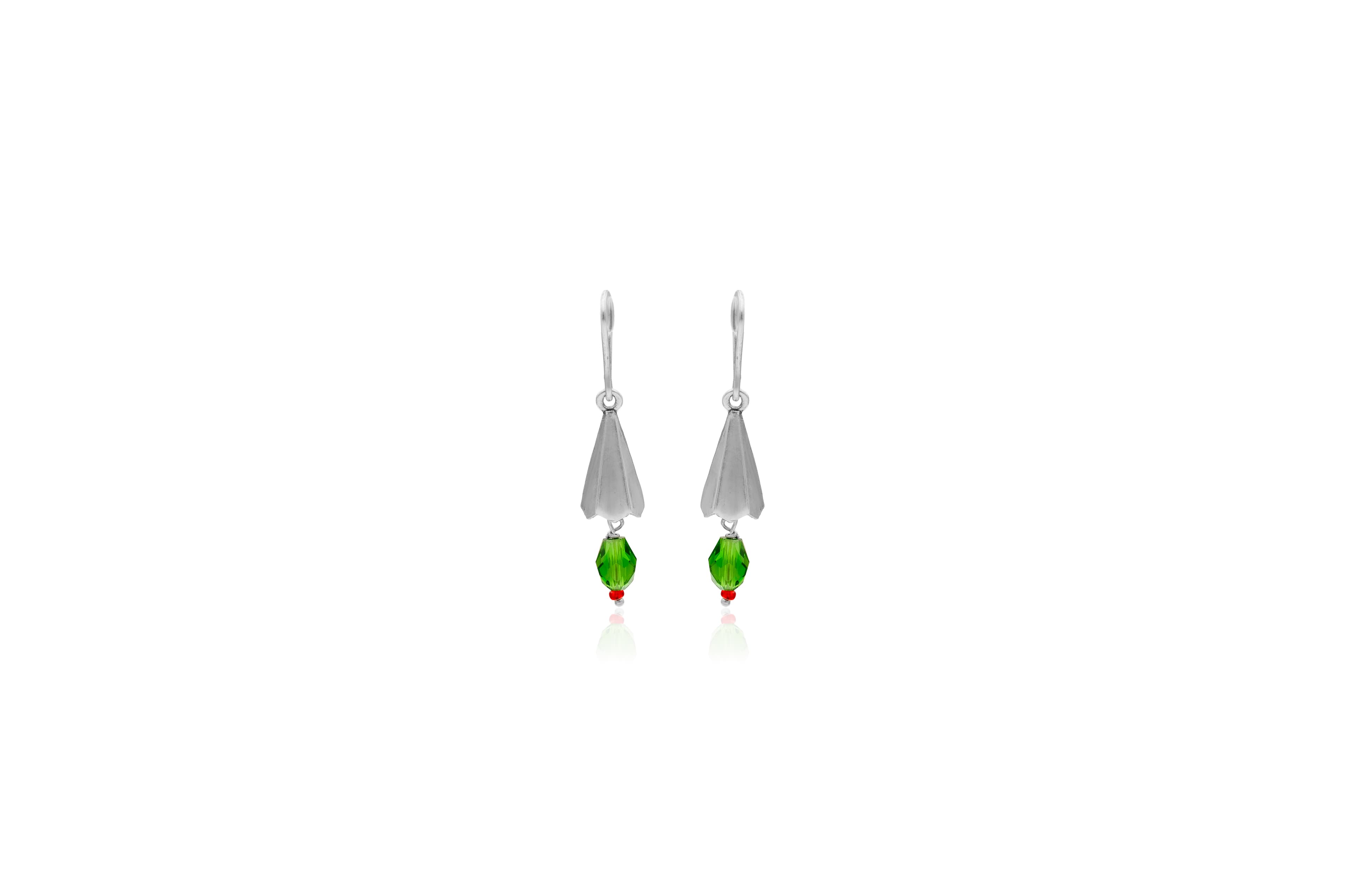 ELITE SILVER DROP EARRINGS
