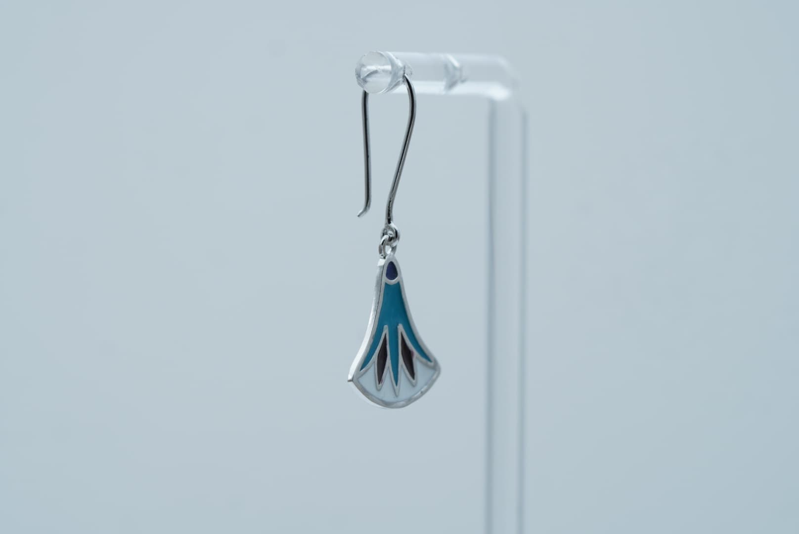 PETAL CROWN SILVER EARRINGS