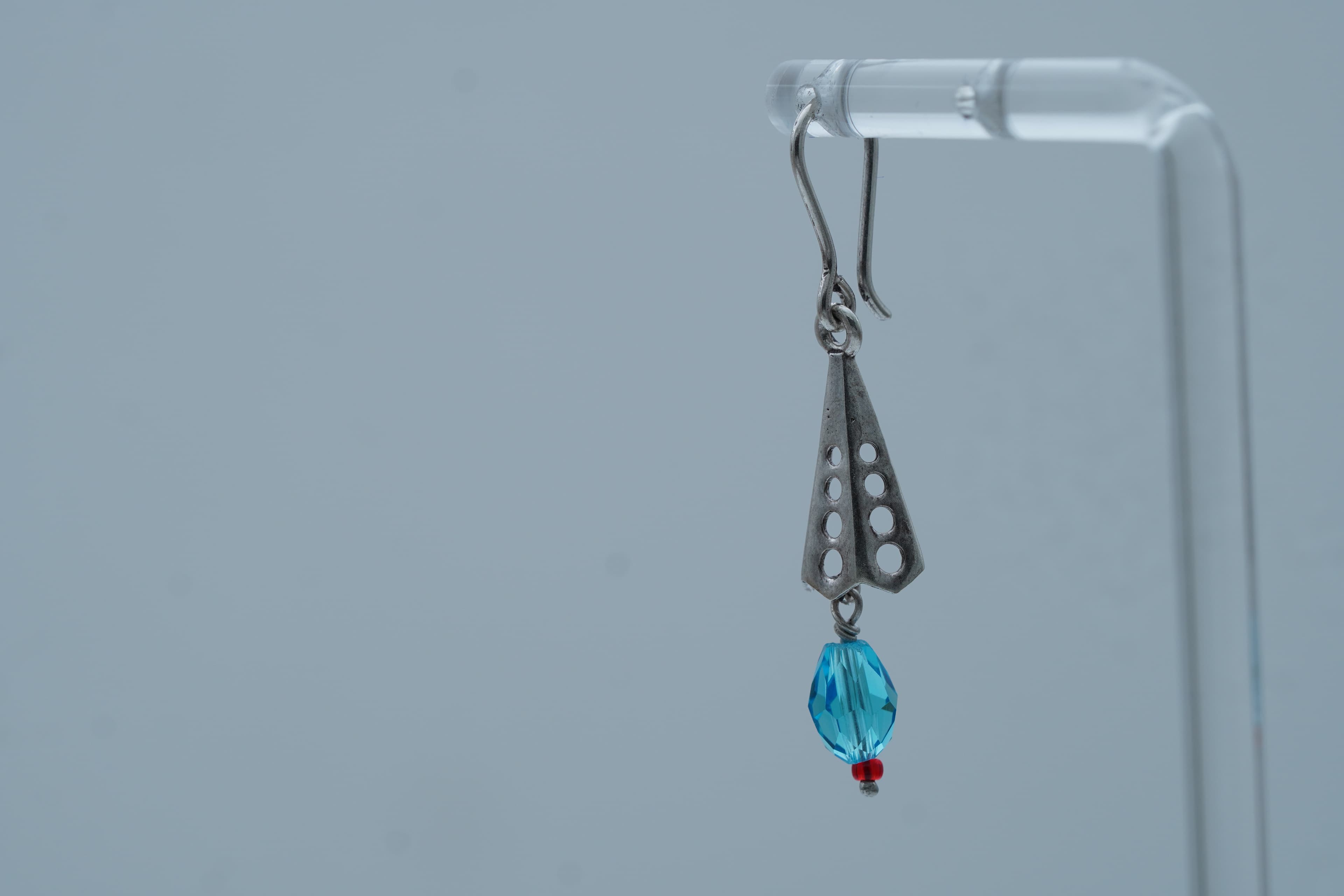 ELITE SILVER DROP EARRINGS
