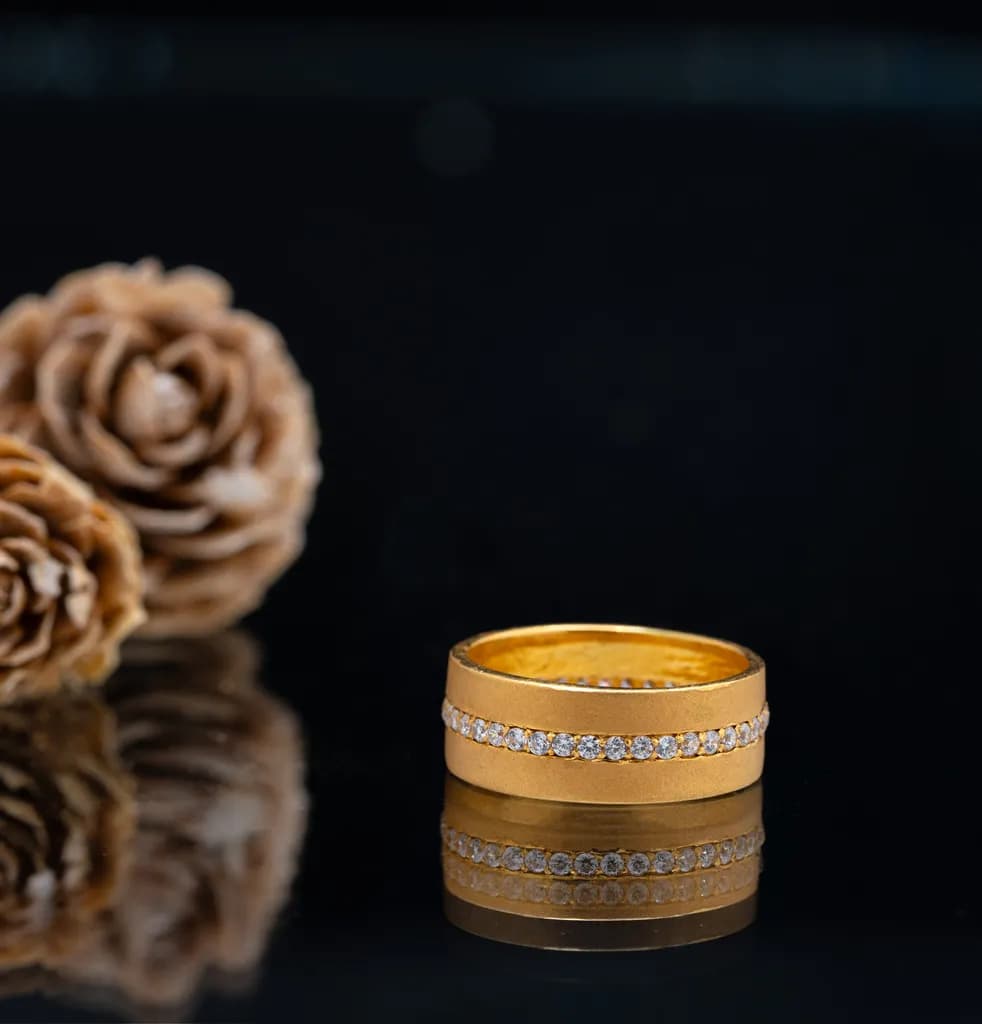 Golden band – handcrafted gold RINGS