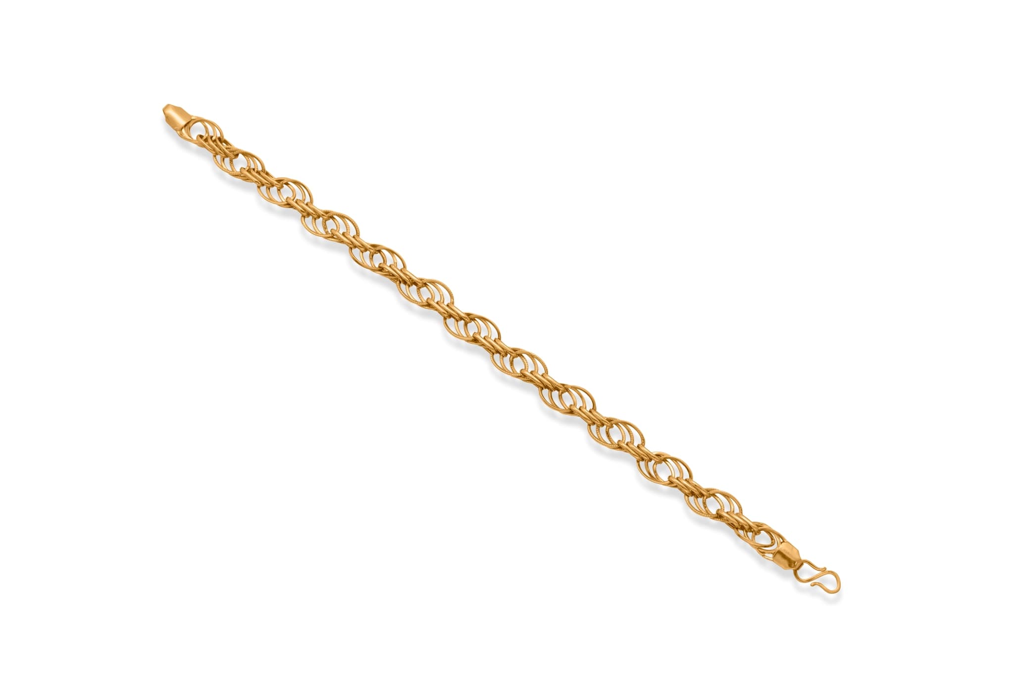 Imperial strength men's gold bracelet – handcrafted gold MEN'S COLLECTION