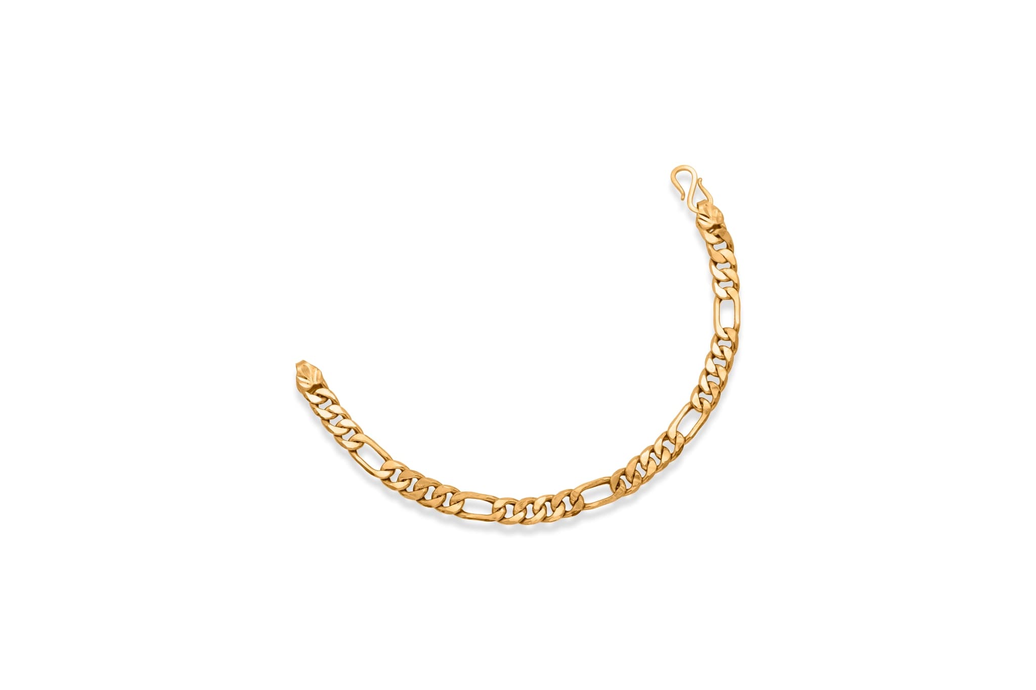 Timeless link men's gold bracelet – handcrafted gold MEN'S COLLECTION (alternate view)