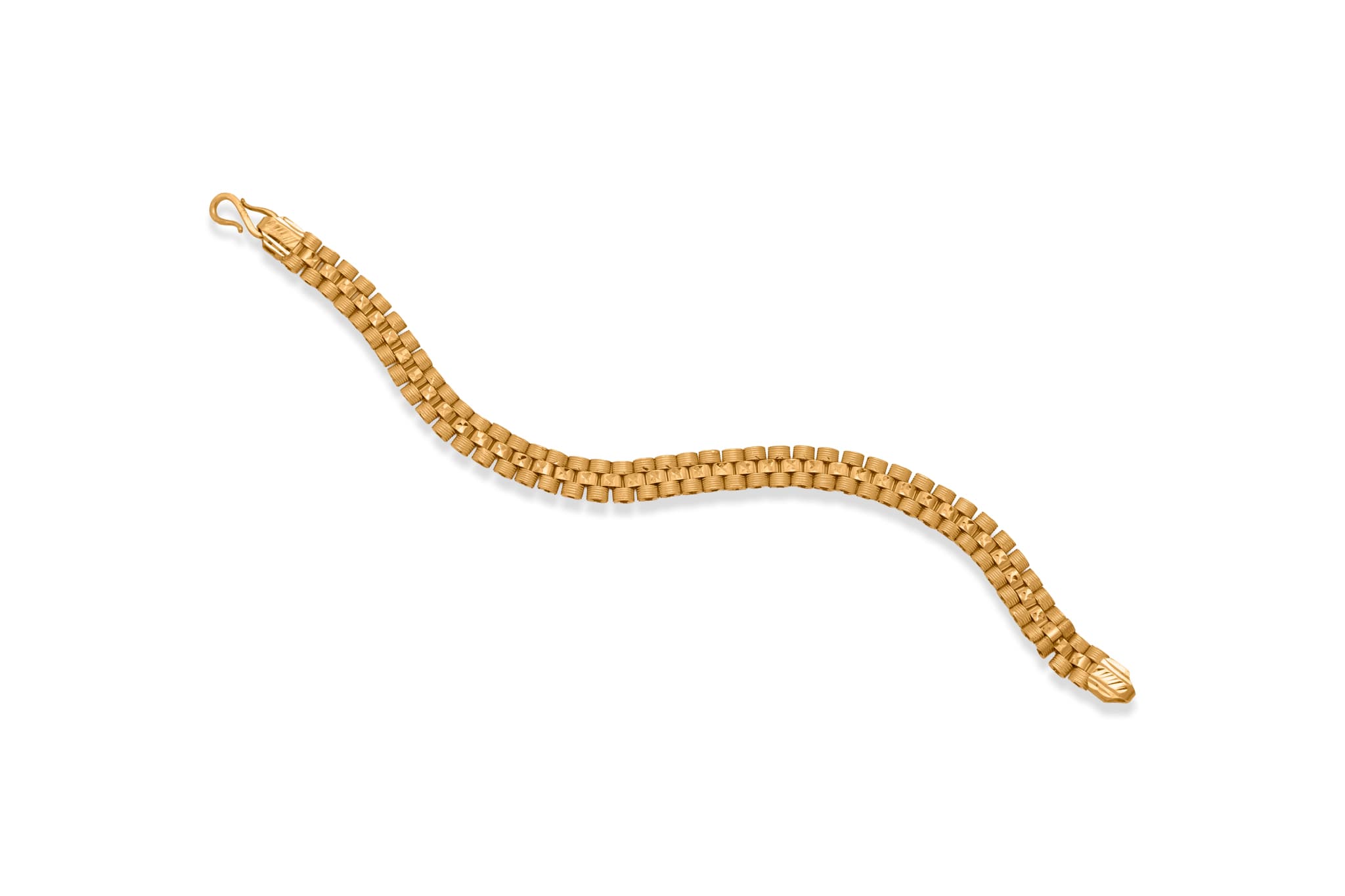Titan men's gold bracelet – handcrafted gold MEN'S COLLECTION
