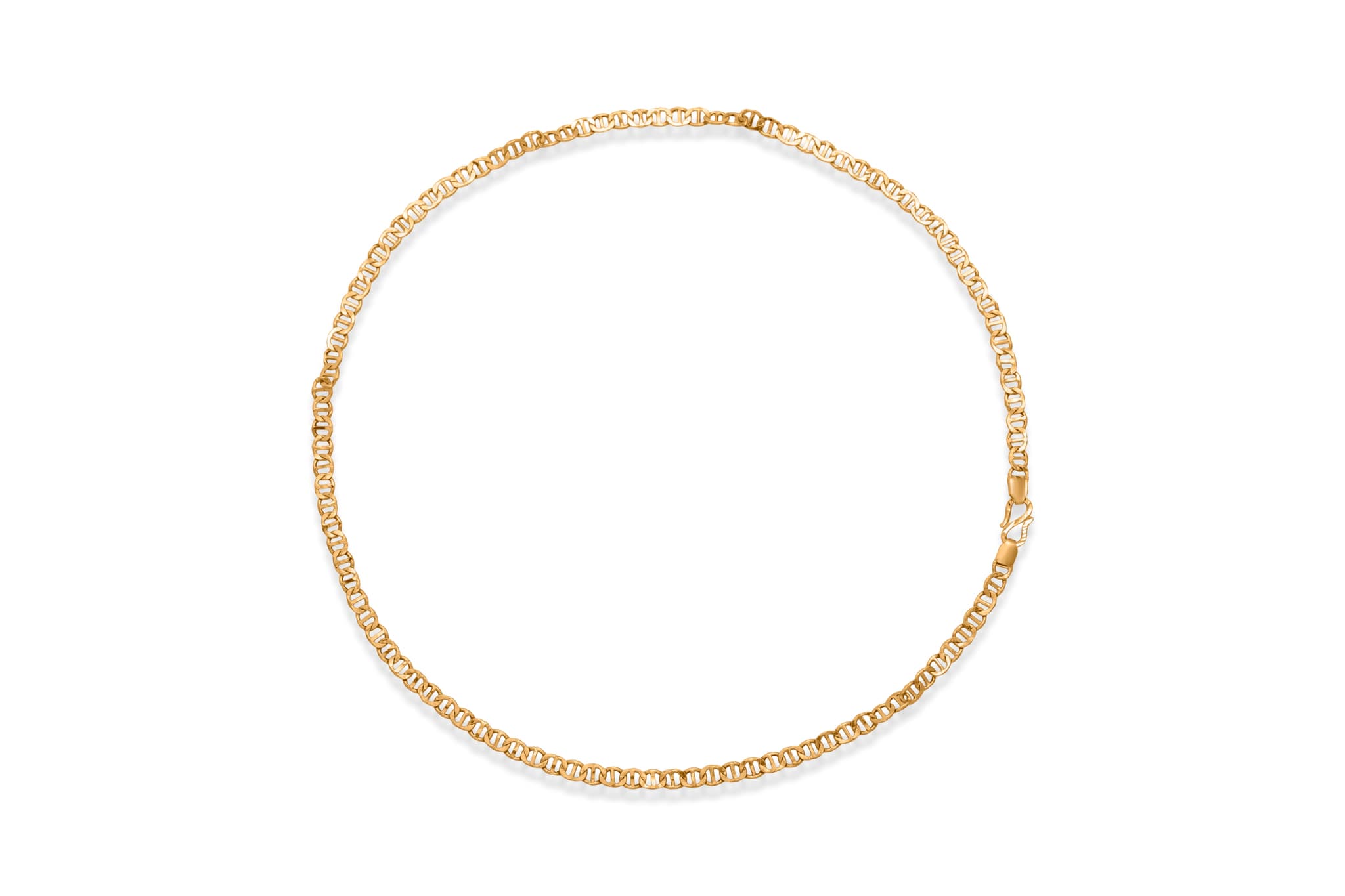 Classic link men's gold chain – handcrafted gold MEN'S COLLECTION