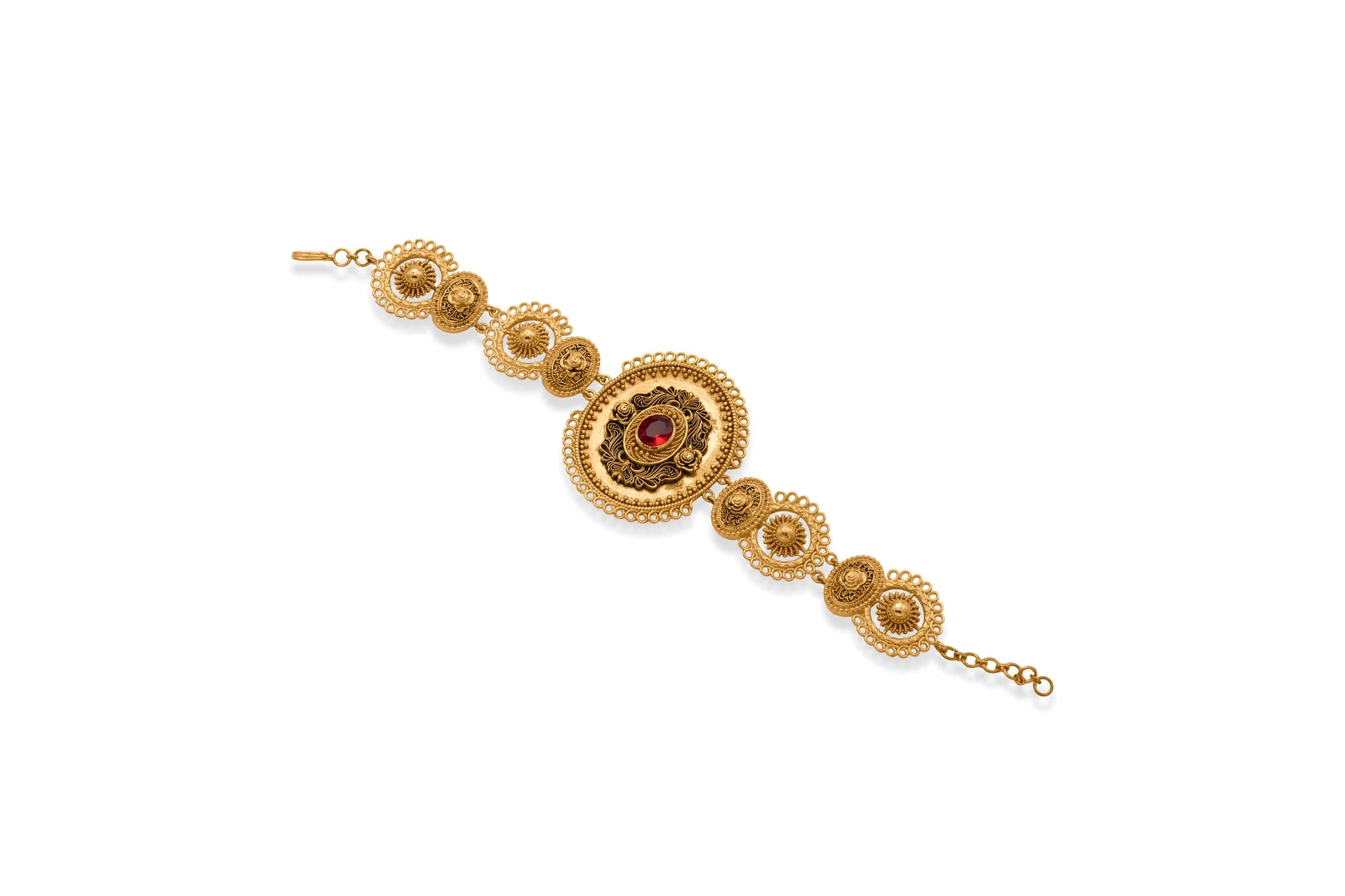 Classic grandeur gold bracelet – handcrafted gold Bangles & Bracelets